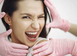 A grimaszolás itt teszi a legnagyobb kárt az arcodban arc